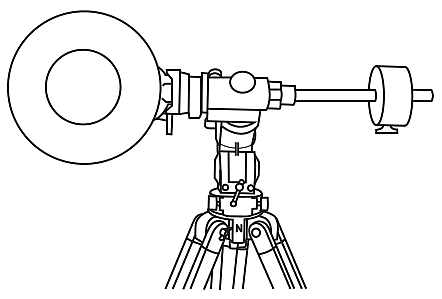 Przeciwwaga wyważa oś z teleskopem, dzięki czemu napęd może precyzyjnie prowadzić teleskop