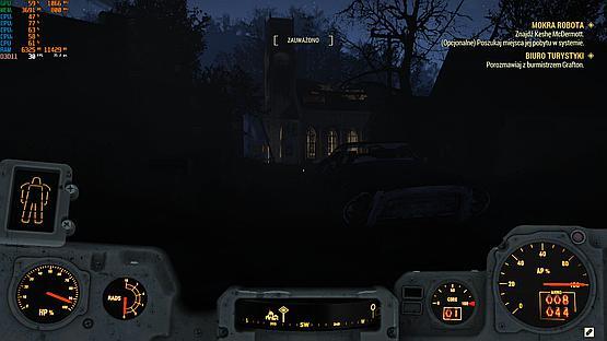 Fallout w nocy jest chyba trochę za ciemny
