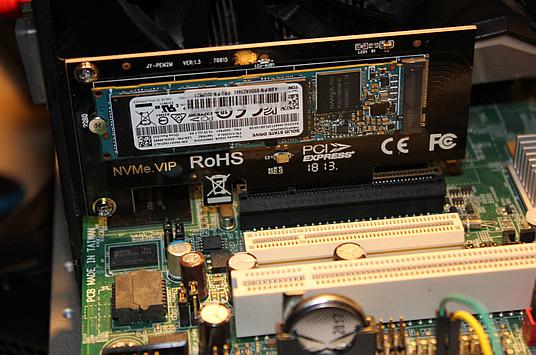 Adapter NVMe